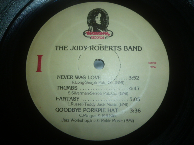 画像: JUDY ROBERTS BAND/SAME