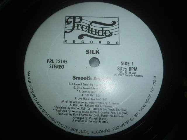 画像: SILK/SMOOTH AS SILK