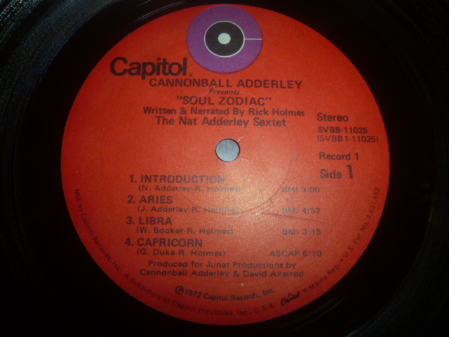 画像: CANNONBALL ADDERLEY/SOUL ZODIAC