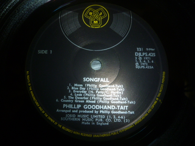 画像: PHILLIP GOODHAND-TAIT/SONGFALL