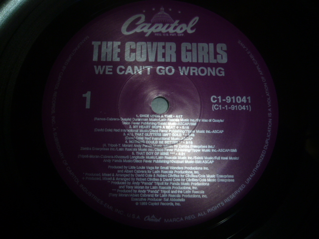 画像: COVER GIRLS/WE CAN'T GO WRONG