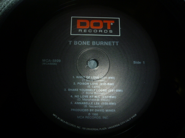 画像: T-BONE BURNETT/SAME