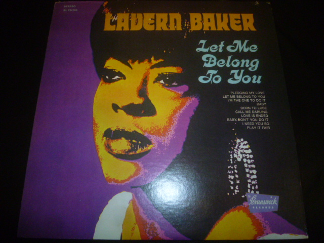 画像1: LAVERN BAKER/LET ME BELONG TO YOU