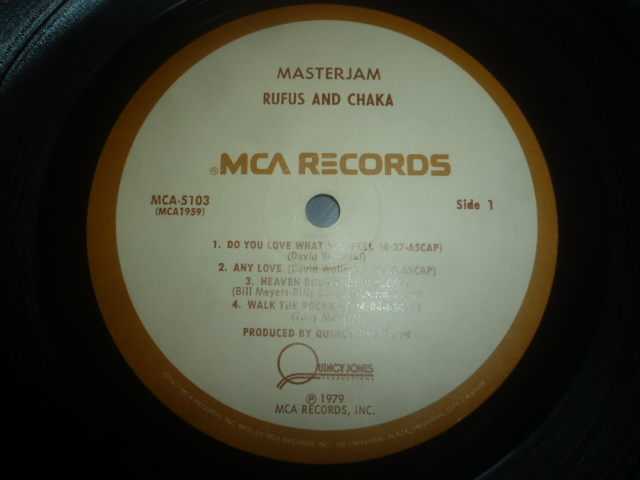 画像: RUFUS  & CHAKA/MASTERJAM
