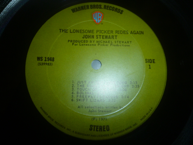 画像: JOHN STEWART/THE LONESOME PICKER RIDES AGAIN