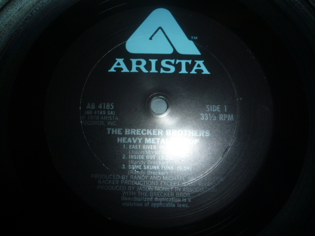 画像: BRECKER BROTHERS/HEAVY METAL BE-BOP
