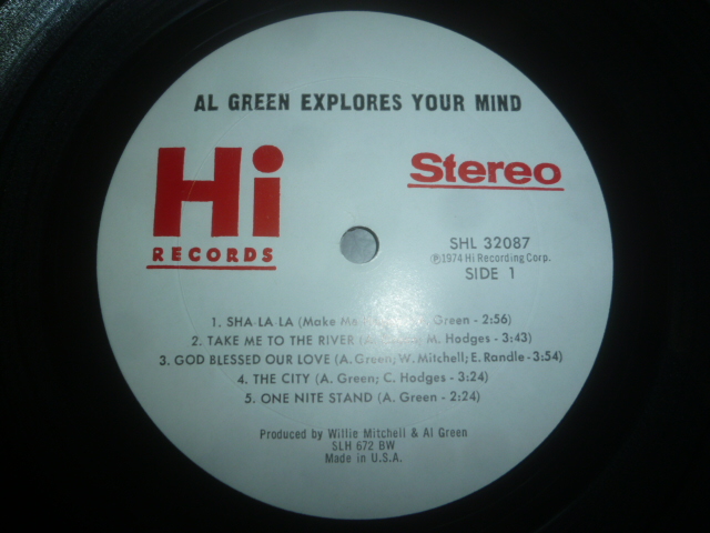 画像: AL GREEN/EXPLORES YOUR MIND