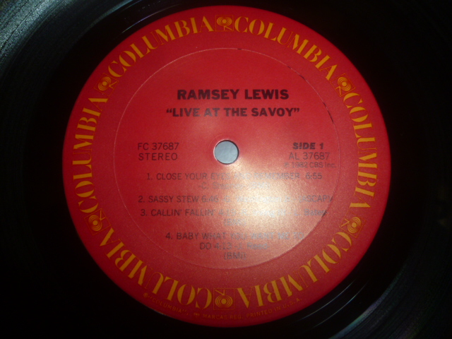画像: RAMSEY LEWIS/LIVE AT THE SAVOY
