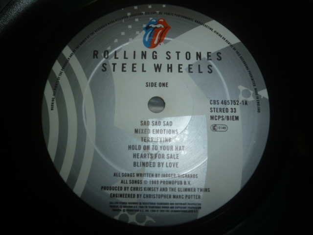 画像: ROLLING STONES/STEEL WHEELS