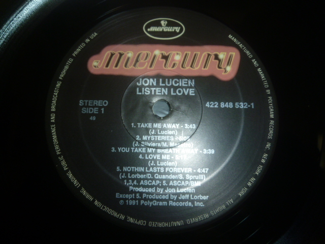 画像: JON LUCIEN/LISTEN LOVE