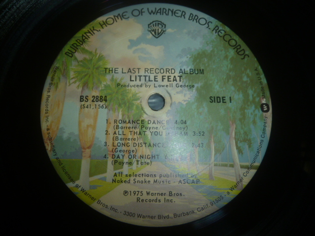画像: LITTLE FEAT/THE LAST RECORD ALBUM