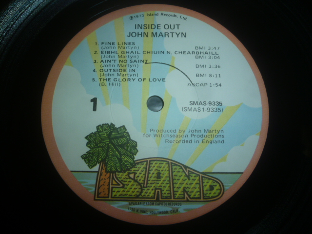 画像: JOHN MARTYN/INSIDE OUT