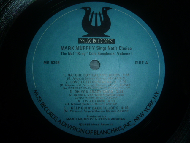 画像: MARK MURPHY/SINGS THE NAT KING COLE SONGBOOK VOL.1