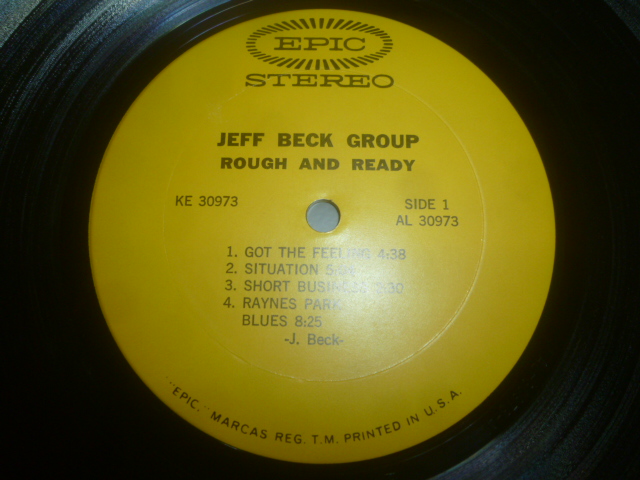 画像: JEFF BECK GROUP/ROUGH AND READY