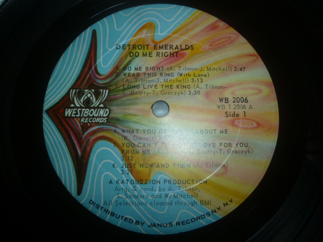 画像: DETROIT EMERALDS/DO ME RIGHT