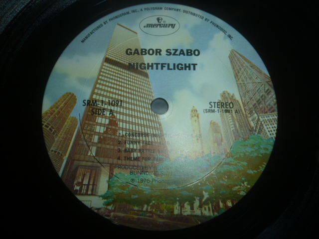 画像: GABOR SZABO/NIGHTFLIGHT