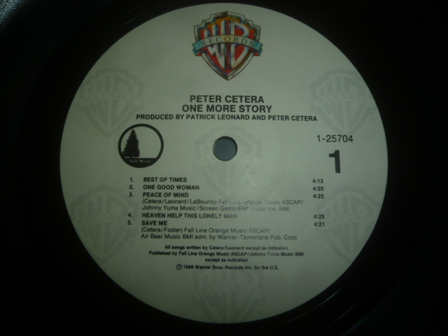 画像: PETER CETERA/ONE MORE STORY