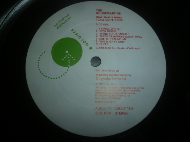 画像: HOUSEMARTINS/NOW THAT'S WHAT I CALL QUITE GOOD!