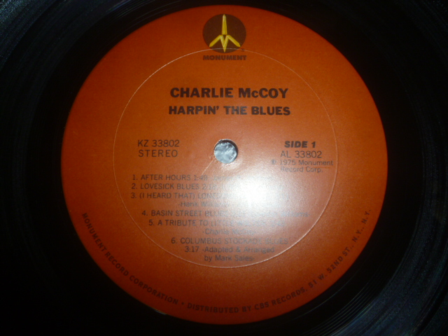 画像: CHARLIE McCOY/HARPIN' THE BLUES