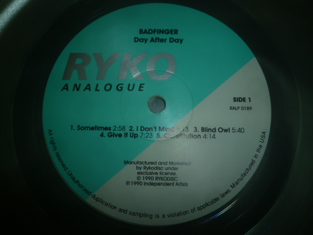 画像: BADFINGER/DAY AFTER DAY