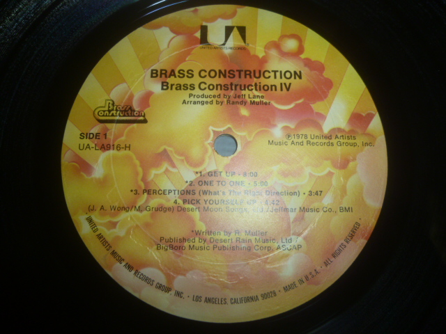 画像: BRASS CONSTRUCTION/IV