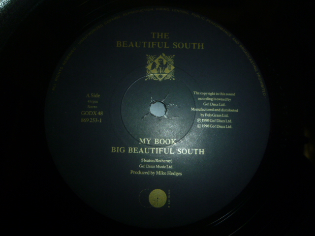 画像: BEAUTIFUL SOUTH/MY BOOK (12")