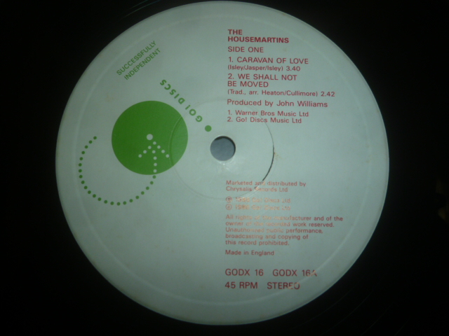 画像: HOUSEMARTINS/CARAVAN OF LOVE (12")