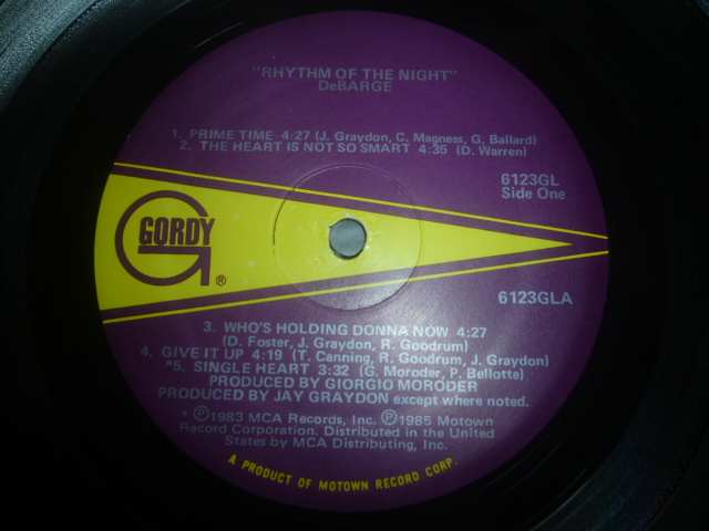 画像: DeBARGE/RHYTHM OF THE NIGHT