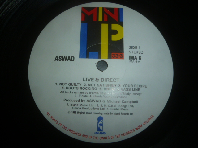 画像: ASWAD/LIVE & DIRECT
