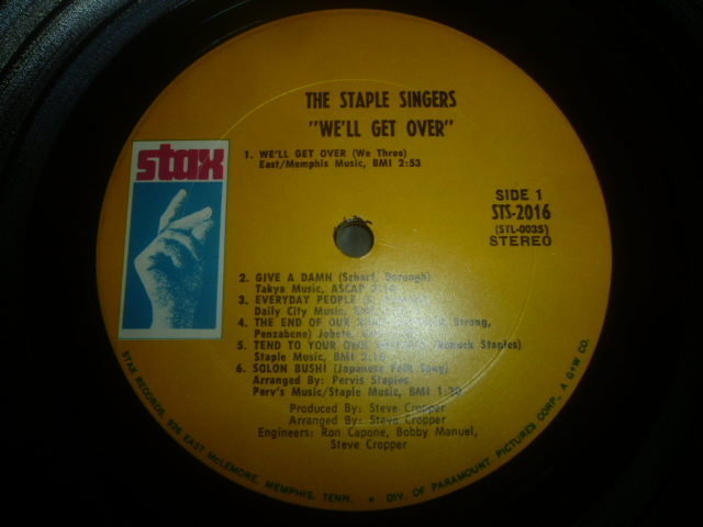 画像: STAPLE SINGERS/WE'LL GET OVER