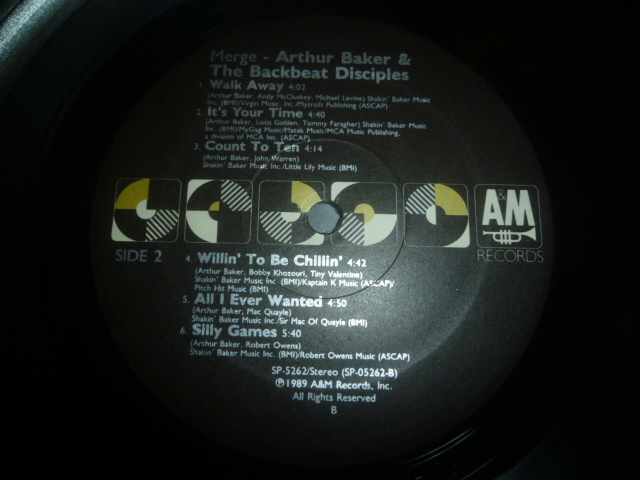 画像: ARTHUR BAKER & THE BACKBEAT DISCIPLES/MERGE
