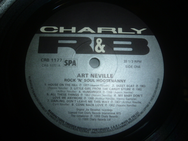 画像: ART NEVILLE/ROCK 'N' SOUL HOOTENANNY