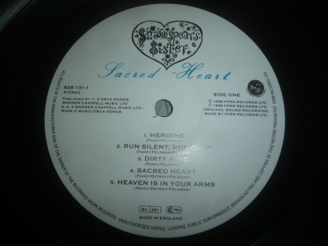 画像: SHAKESPEAR'S SISTER/SACRED HEART