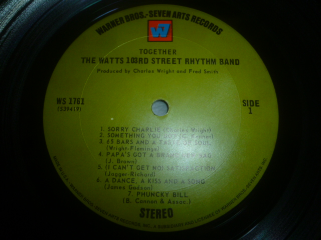 画像: WATTS 103RD STREET RHYTHM BAND/TOGETHER