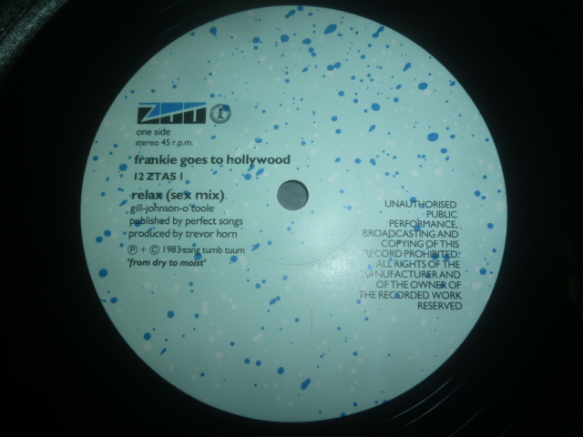 画像: FRANKIE GOES TO HOLLYWOOD/RELAX (12")