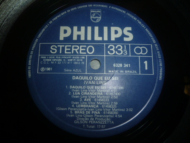 画像: IVAN LINS/DAQUILO QUE EU SEI