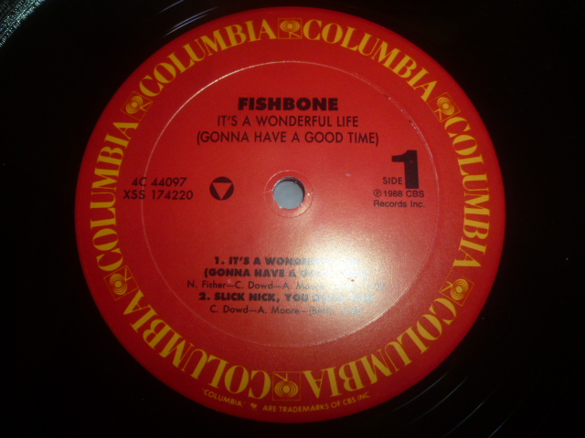 画像: FISHBONE/IT'S A WONDERFUL LIFE (GONNA HAVE A GOOD TIME)