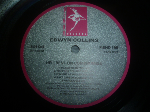 画像: EDWYN COLLINS/HELLBENT ON COMPROMISE