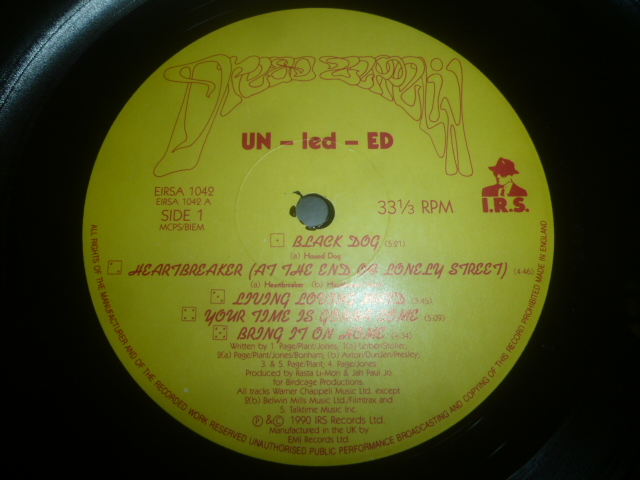 画像: DREAD ZEPPELIN/UN-LED-ED