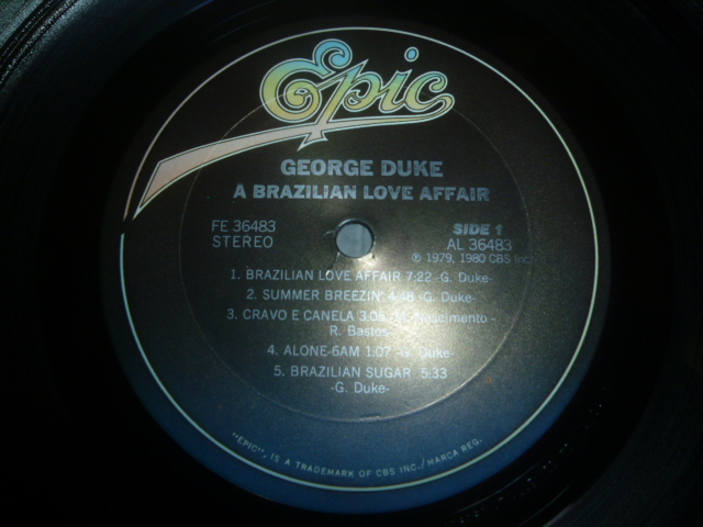 画像: GEORGE DUKE/A BRAZILIAN LOVE AFFAIR
