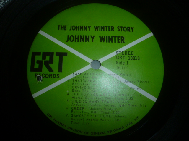 画像: JOHNNY WINTER/THE JOHNNY WINTER STORY