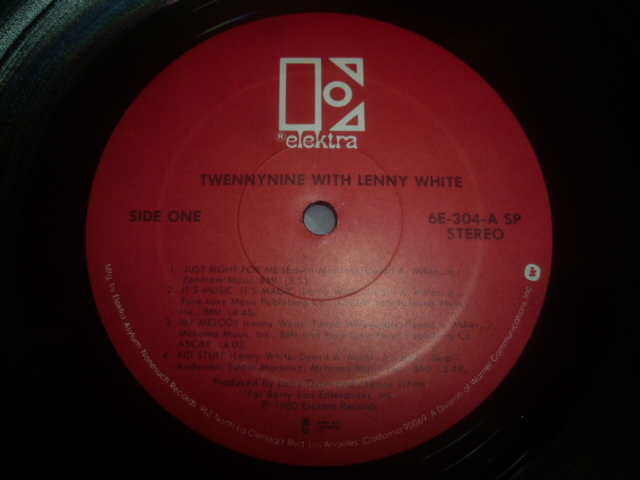 画像: TWENNYNINE WITH LENNY WHITE/SAME