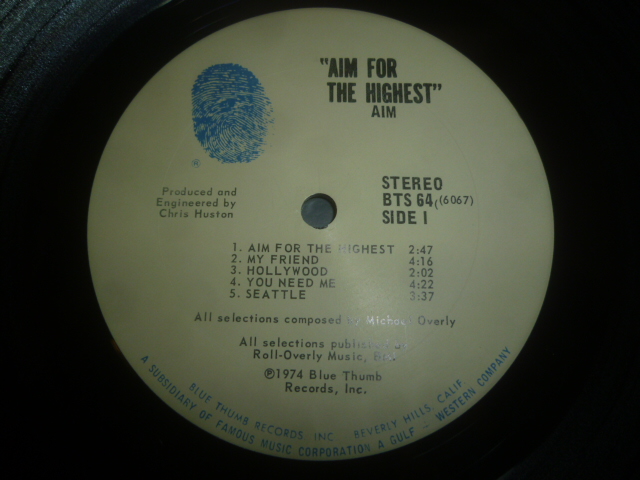 画像: AIM/AIM FOR THE HIGHEST