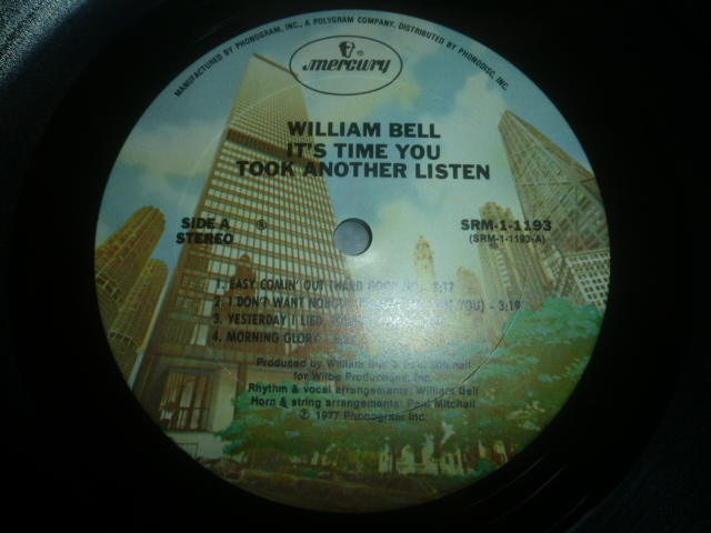 画像: WILLIAM BELL/IT'S TIME YOU TOOK ANOTHER LISTEN