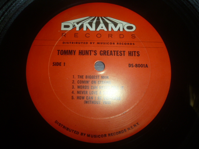 画像: TOMMY HUNT/GREATEST HITS