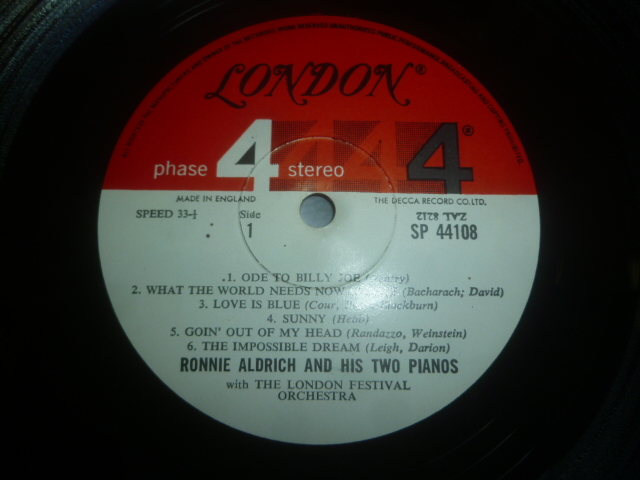 画像: RONNIE ALDRICH & HIS TWO PIANOS/FOR YOUNG LOVERS