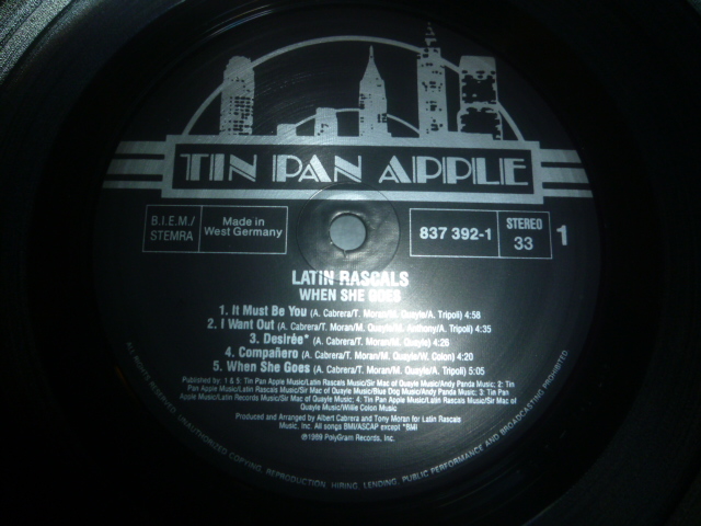 画像: LATIN RASCALS/WHEN SHE GOES