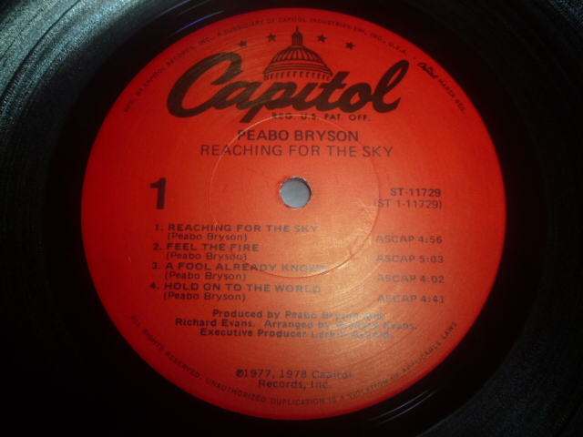 画像: PEABO BRYSON/REACHING FOR THE SKY