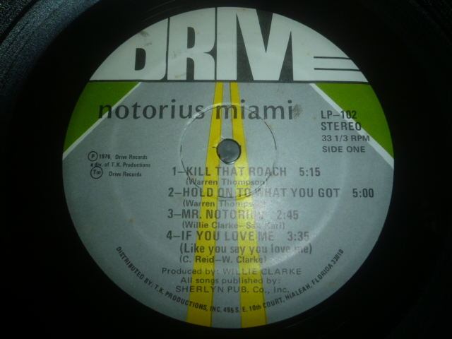 画像: NOTORIOUS MIAMI/SAME
