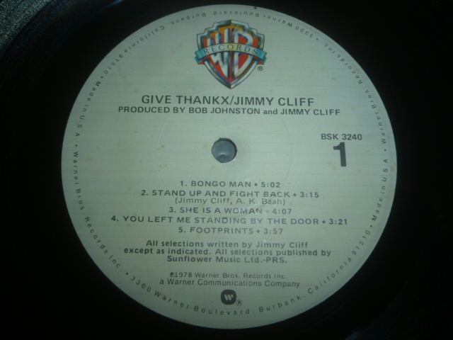 画像: JIMMY CLIFF/GIVE THANKX